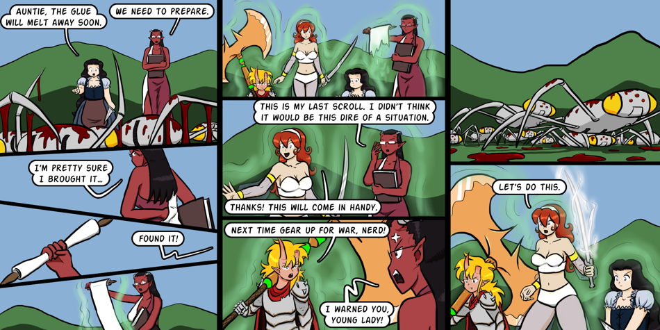 Breadfinder - Episode 338, Page 1: 338-One last buff